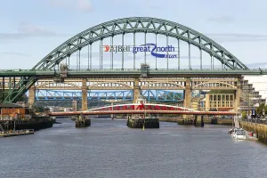 Tyne Bridge and other bridges, River Tyne