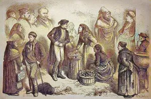 Types at the Nuremberg Market, Nuremberg