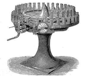 Typesetting machine from Mackie