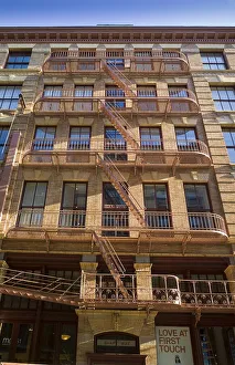 Typical cast-iron architecture in the SoHo district