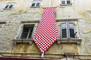 Typical istrian architecture: walls