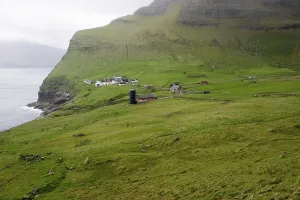 Typical landscape on the Faroe Islands