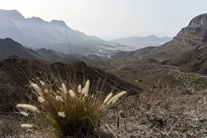 Typical mountain landscape of the central part of Gran Canaria