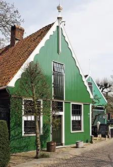 Typical wooden buildings from the 17th Century
