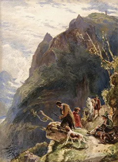 Tyrolean Hunter, 1827, Austria