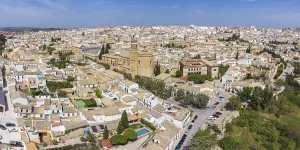 Ubeda, aerial view of the world heritage city