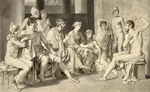 Ulysses recounts his life in Alkinoos