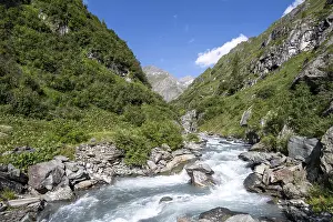 Umbal Falls, waterfall, River Isel in Umbaltal