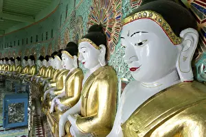 Umin Thounzeh Temple in Sagaing