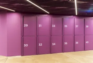 Underground car park for bicycles