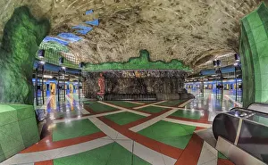 Category Scandinavia Prints: Underground station Kungstraedgarden