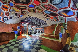 Category Scandinavia Prints: Underground station Kungstraedgarden