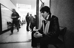Unemployed at the Dortmund Labour Office on 18
