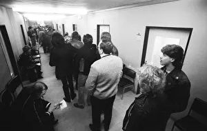 Unemployed at the Labour Office in January 1982