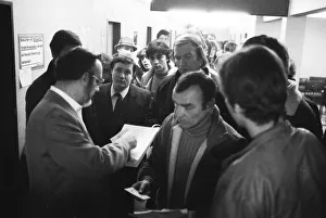 Unemployed at the Labour Office in January 1982