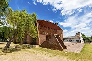 Unesco world heritage site, the work of engineer Eladio Dieste: Church of Atlantida