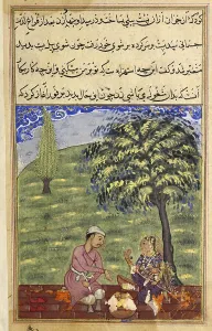 The unfaithful woman explaining the presence of the teigelefant