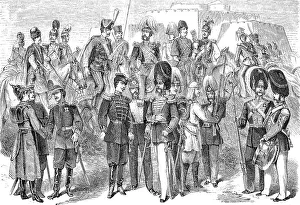 Uniforms of Russian soldiers in 1880