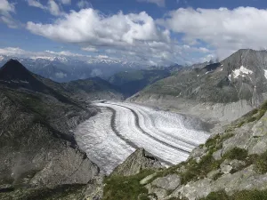 Unique Aletsch Glacier