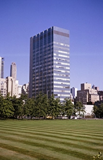 United Engineering Centre, International Style building 1961 Architects Shreve Lamb and Harmon, Manhattan, New York, USA Photo 1964