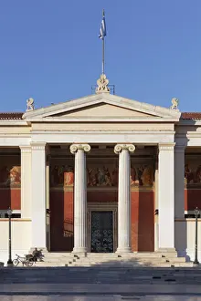 University of Athens, blue sky