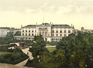University and Royal Garden in Koenigsberg