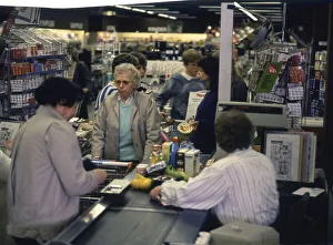 Unna. Supermarket Plaza. ca. 1988