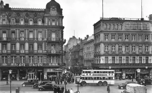 Unter den Linden Boulevard, historical image ca