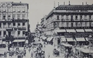 Unter den Linden, corner of Friedrichstrasse