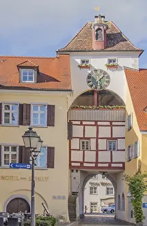 Framed Print : Untertor, Lower Town of Meerburg