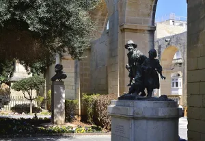 Upper Barrakka Garden in Valletta