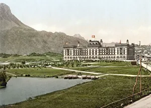 Upper Engadine, Kursaal Hotel in Maloja