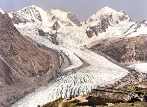 Upper Engadine, Roseg Glacier and Alp Ota