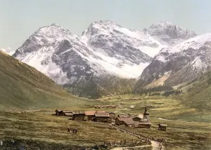 Upper Engadine, Sertigthal, Graubuenden
