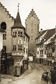 The Upper Gate in Meersburg on Lake Constance