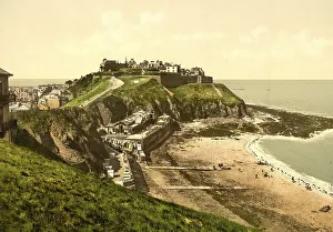 Upper Town and Beach, Granville in Normandy