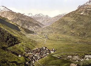 Urseren, also Ursern, is the valley of the upper Reuss in Uri