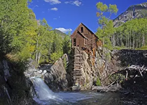 USA, Colorado, Crystall Mill, Old Mill