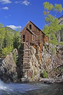 USA, Colorado, Crystall Mill, Old Mill