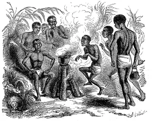 The Use of Fire for Cooking by the Natives