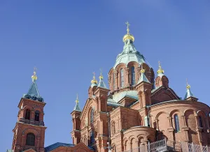 Uspenski Cathedral is an Eastern Orthodox cathedral in Helsinki