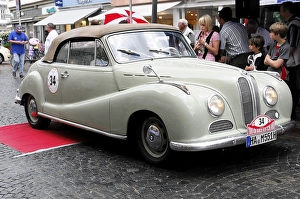 V8 BMW 501 Cabriolet 1956, 2000 km durch Deutschland 2009 rally