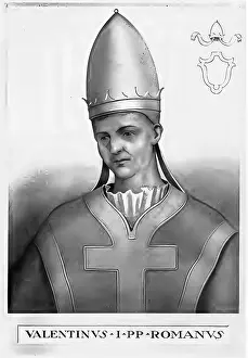 Valentin (died 16 September 827) was briefly pope in 827