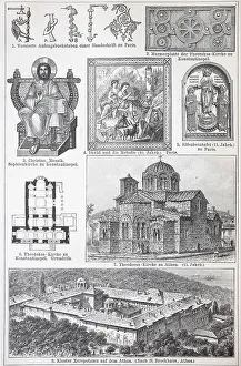 Various areas of Byzantine art