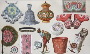Various examples of art from india