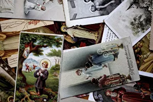 Various pictures of saints of the Catholic Church