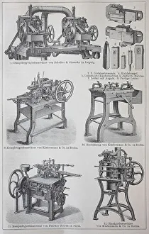 Various type foundry machines, Foundry machines