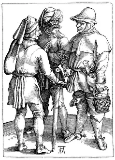 Various types of peasants in the 15th century