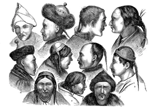Various Types of People from Eastern Siberia