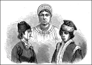 Various types of woman from Russia